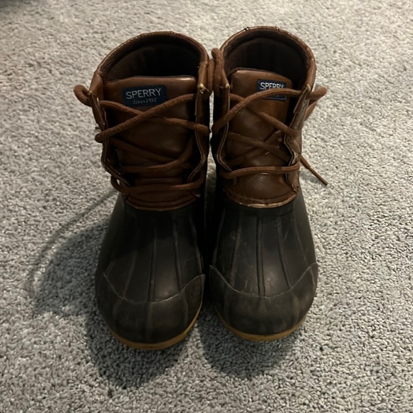 Sperry Waterproof Lace Up Boots - Picture 1 of 5